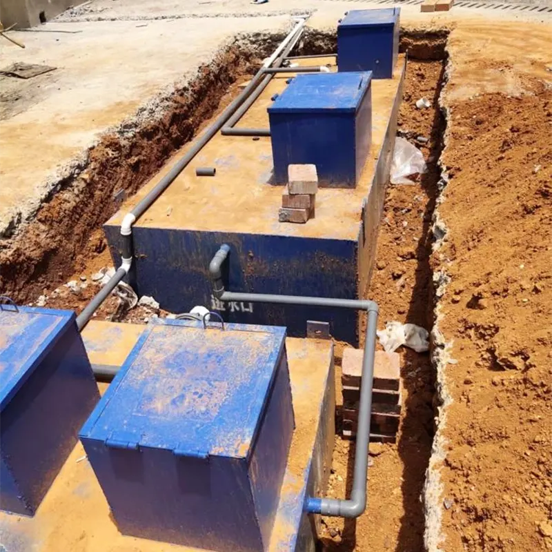 معدات متوسطة الحجم لمجتمع الصرف الصحي المنزلي المدفون