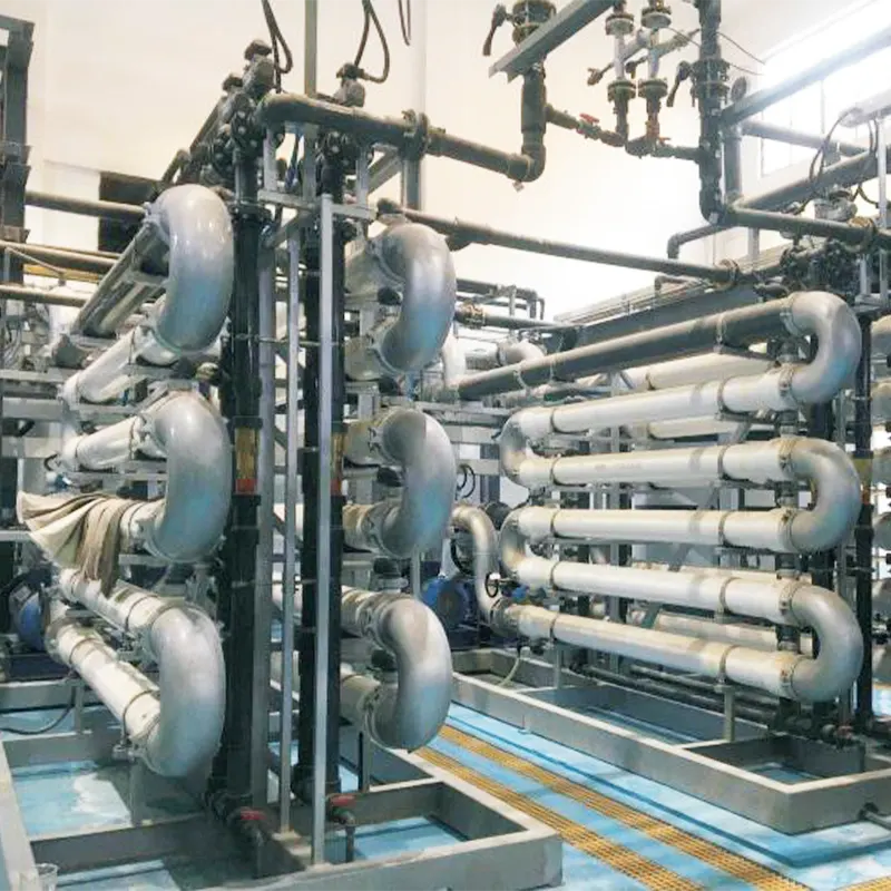 وحدة معالجة المادة المرتشحة من مدافن النفايات