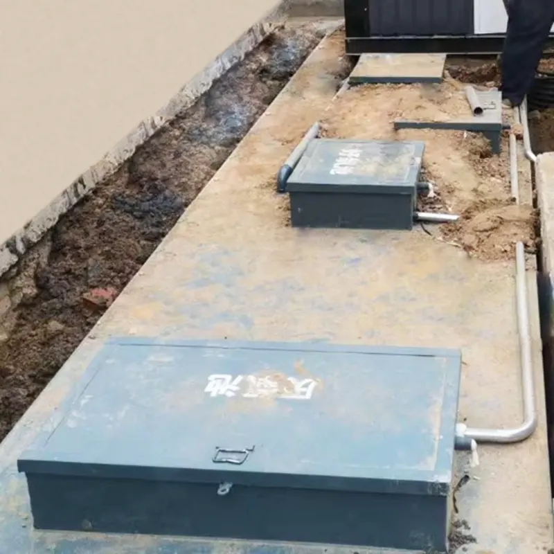 معدات إعادة استخدام مياه الصرف الصحي في المجتمعات